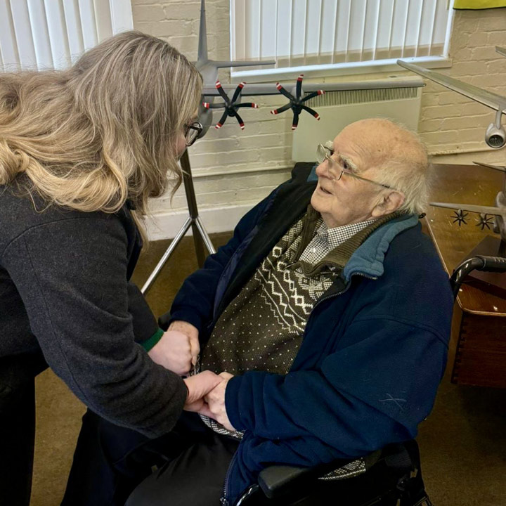 A Memorable Day For Billy At Raf Brize Norton - Rosebank Care Home