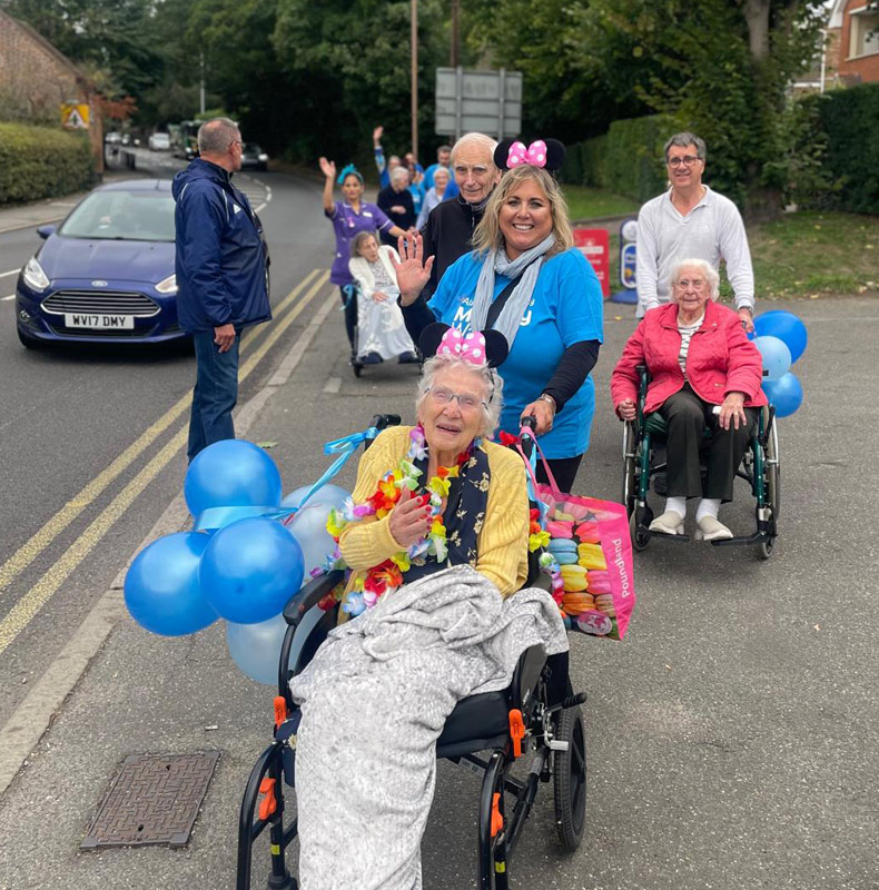 Old Shenfield Place Care Home Unites Community For Alzheimers Memory Walk