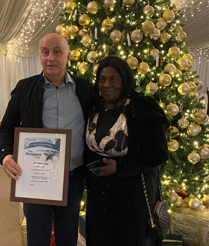 Old Shenfield Place Celebrates Unsung Hero Award For Michael Howe