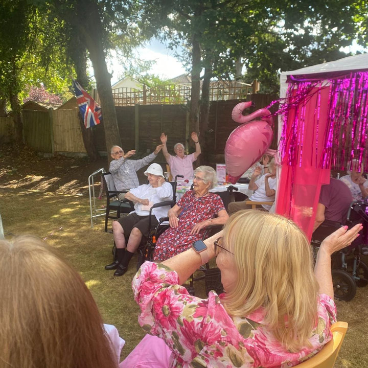Old Shenfield Place Shines With A Flamingo Inspired Summer Celebration