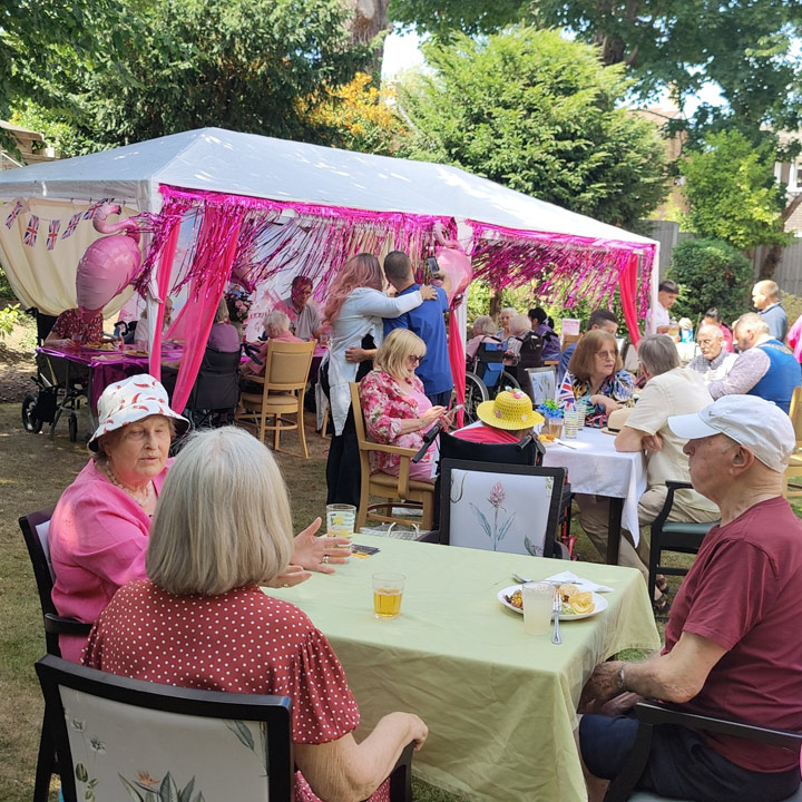 Old Shenfield Place Shines With A Flamingo Inspired Summer Celebration
