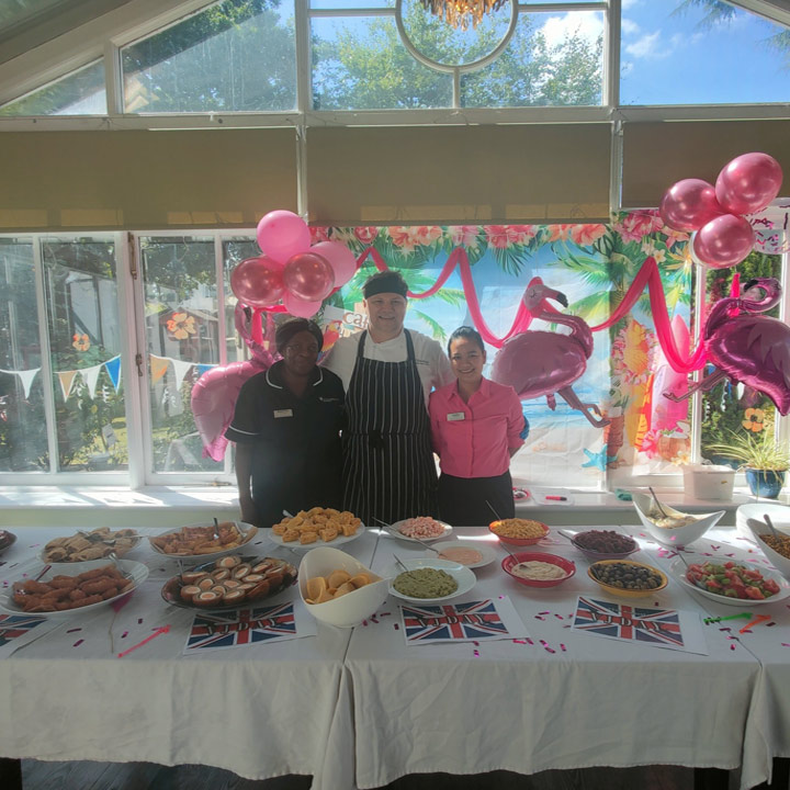 Old Shenfield Place Shines With A Flamingo Inspired Summer Celebration