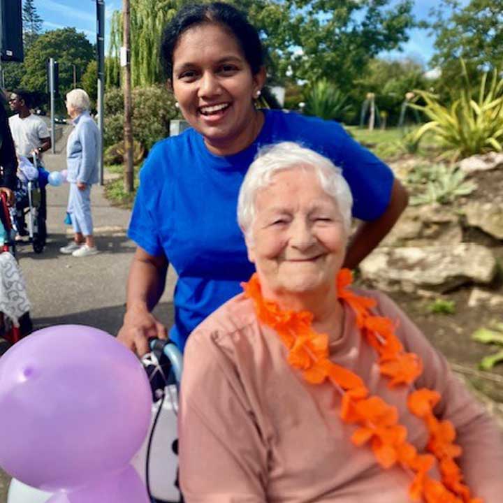 Old Shenfield Place Walks Together For Alzheimers Society