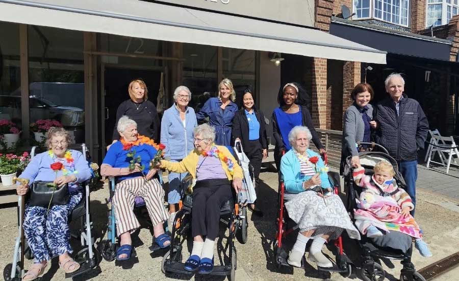 Old Shenfield Place Walks Together For Alzheimers Society