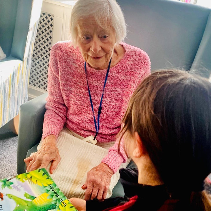 St Marys Pupils Share Stories With Residents At Old Shenfield Place